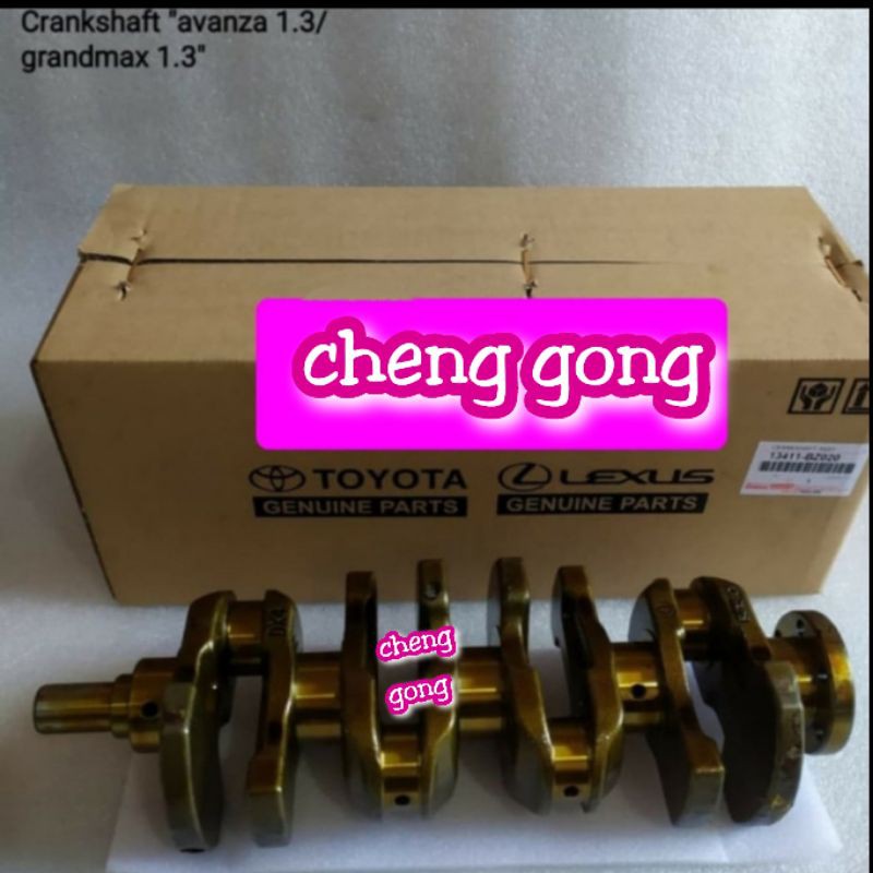 Crank shaft avanza1.3 grand max1.3 kruk as avanza1.3 grand max1.3 original