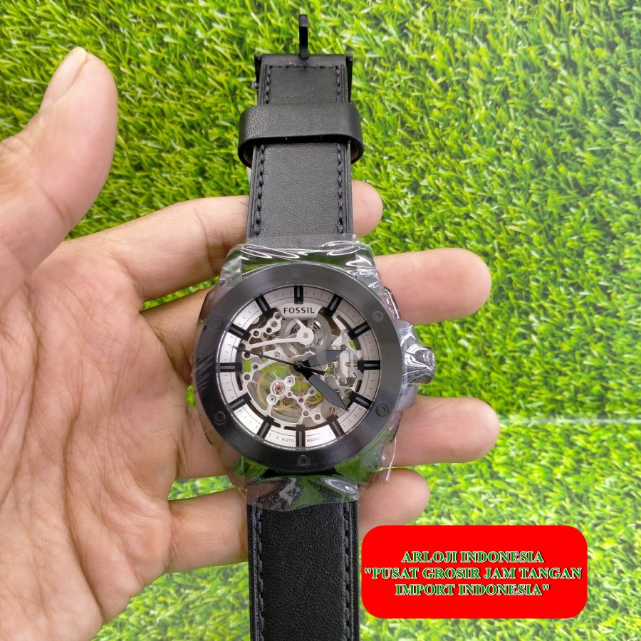 New Jam Fossil Me3134 Men Modern Machine Automatic Garansi 1th