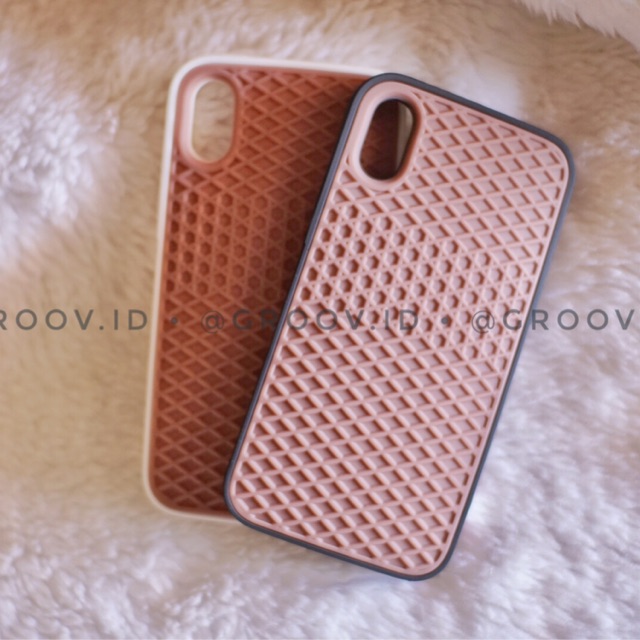 Terlaris Casing Case Sneaker Unik Vans Waffle iPhone Xsmax Xs Max