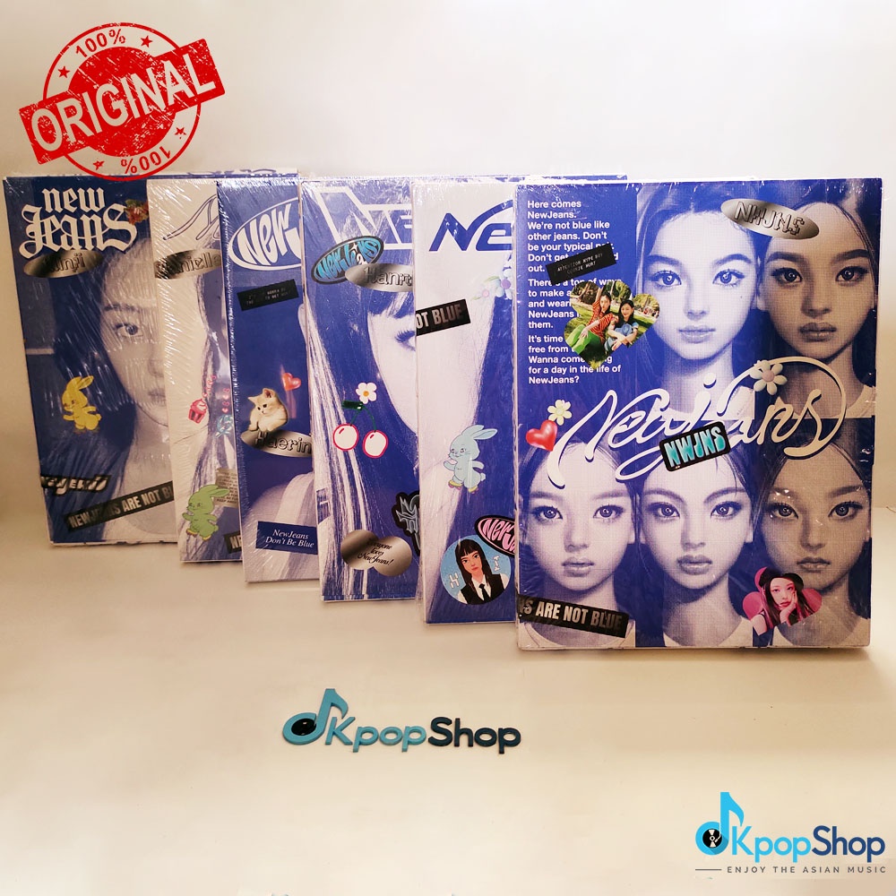 [READY] NewJeans - New Jeans Bluebook Ver. 1st EP [ORIGINAL KPOP ALBUM]