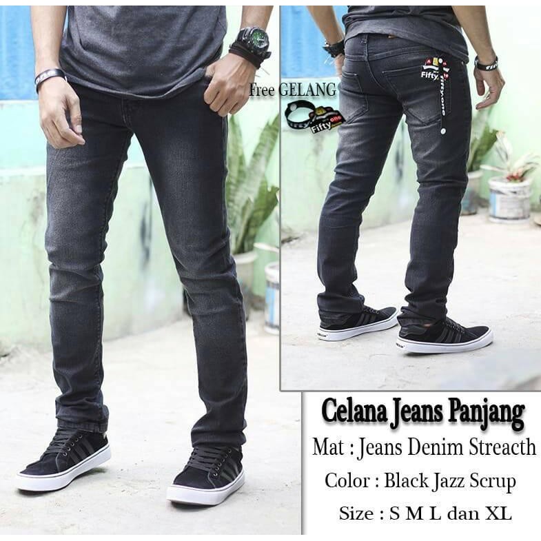 CELANA JEANS SKINY PRIA STREET/CELANA JEANS PANJANG PRIA MELAR/CELANA PANJANG PRIA SKINY