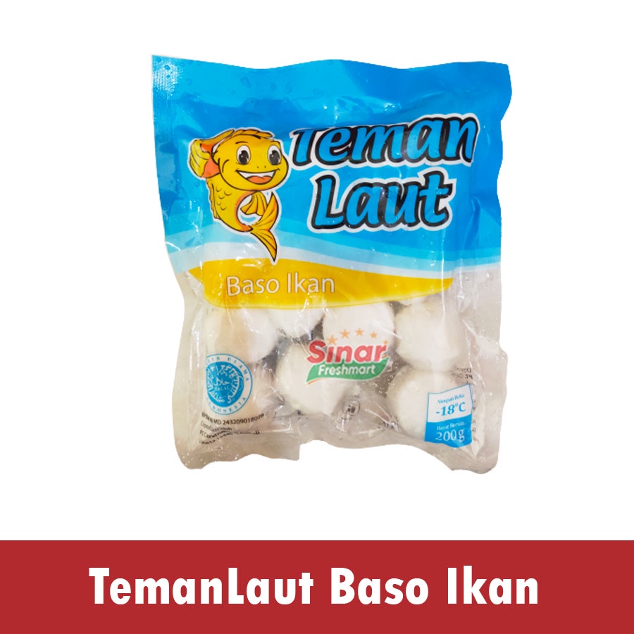 

[SINAR.FRESHMART] TEMAN LAUT BASO IKAN OLAHAN [200gr]