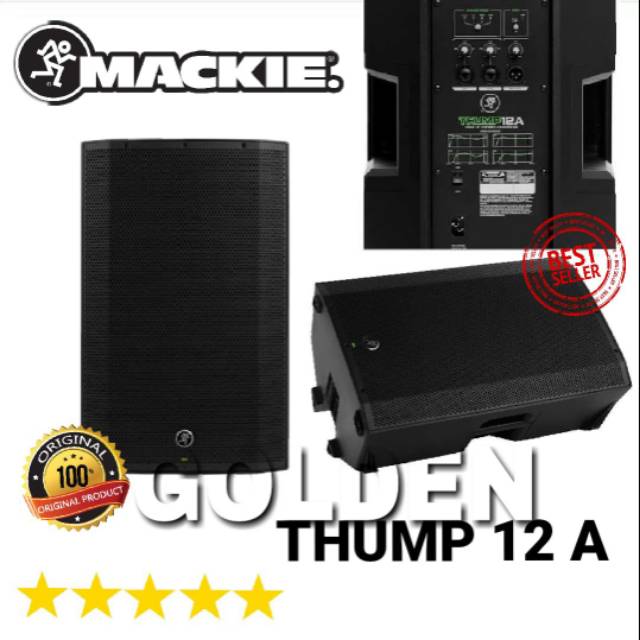 Speaker Aktif Mackie Thump 12 A Active 12 Inch Original Thump 12a Shopee Indonesia