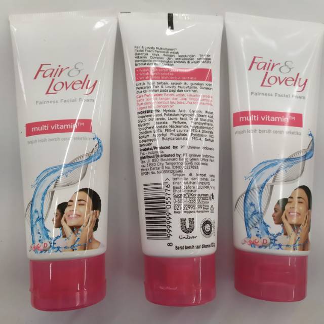 Fair&lovely facial wash 100g