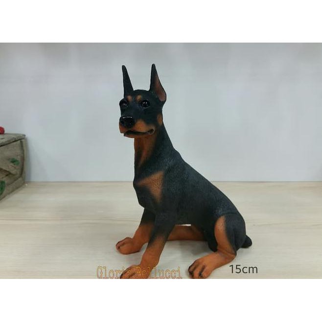Decoration Patung Pajangan Anjing Doberman In Home Shopee Indonesia