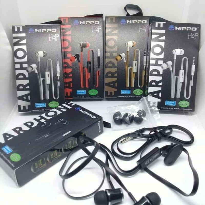 [Hippo-Hop] Headset Hippo Super Bass Jack Universal 3.5mm