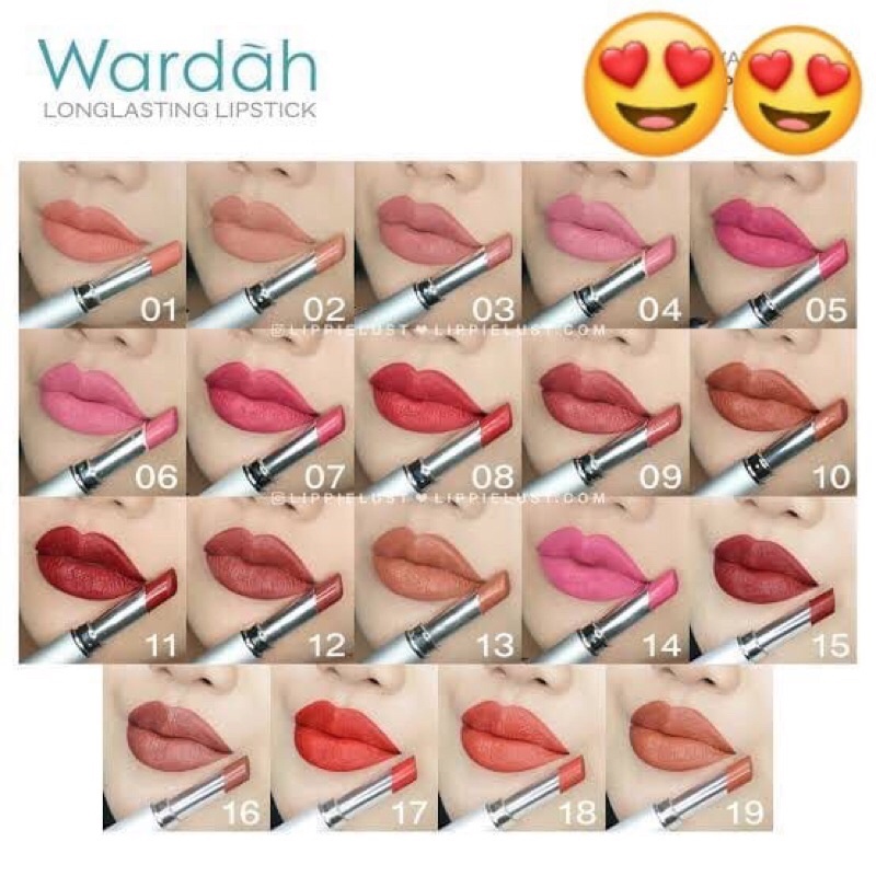 WARDAH LONGLASTING LIPSTICK