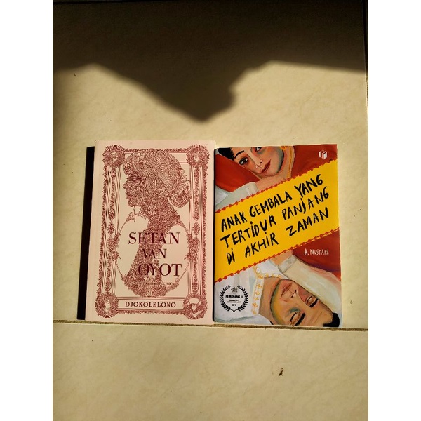 novel preloved setan van oyot + anak gembala yang tertidur panjang di akhir zaman