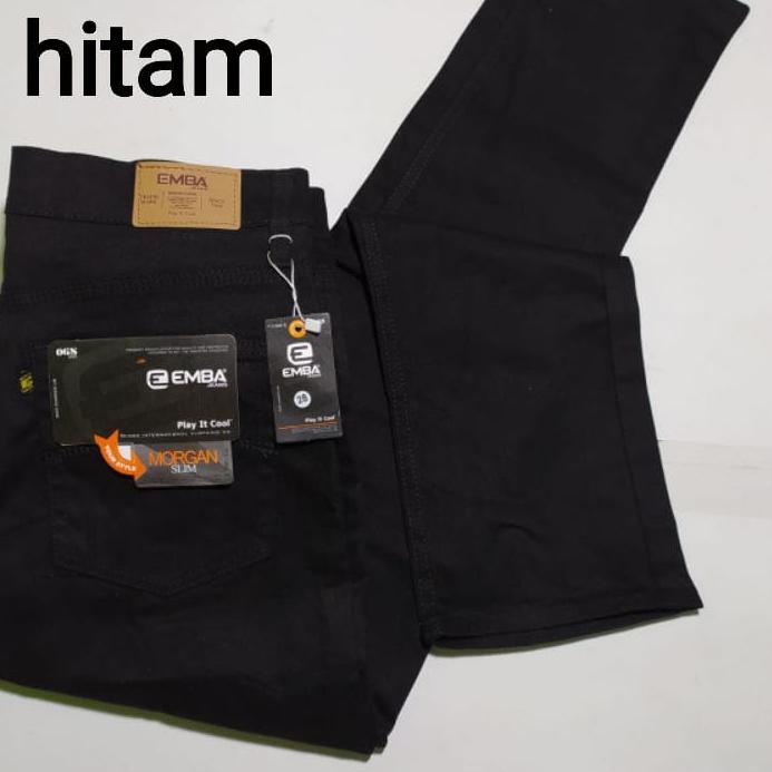 NEW  9.9 Celana Emba Pria Original 100% Celana Cowok Emba Original Celana Cowok Emba Biru Promo [KOD