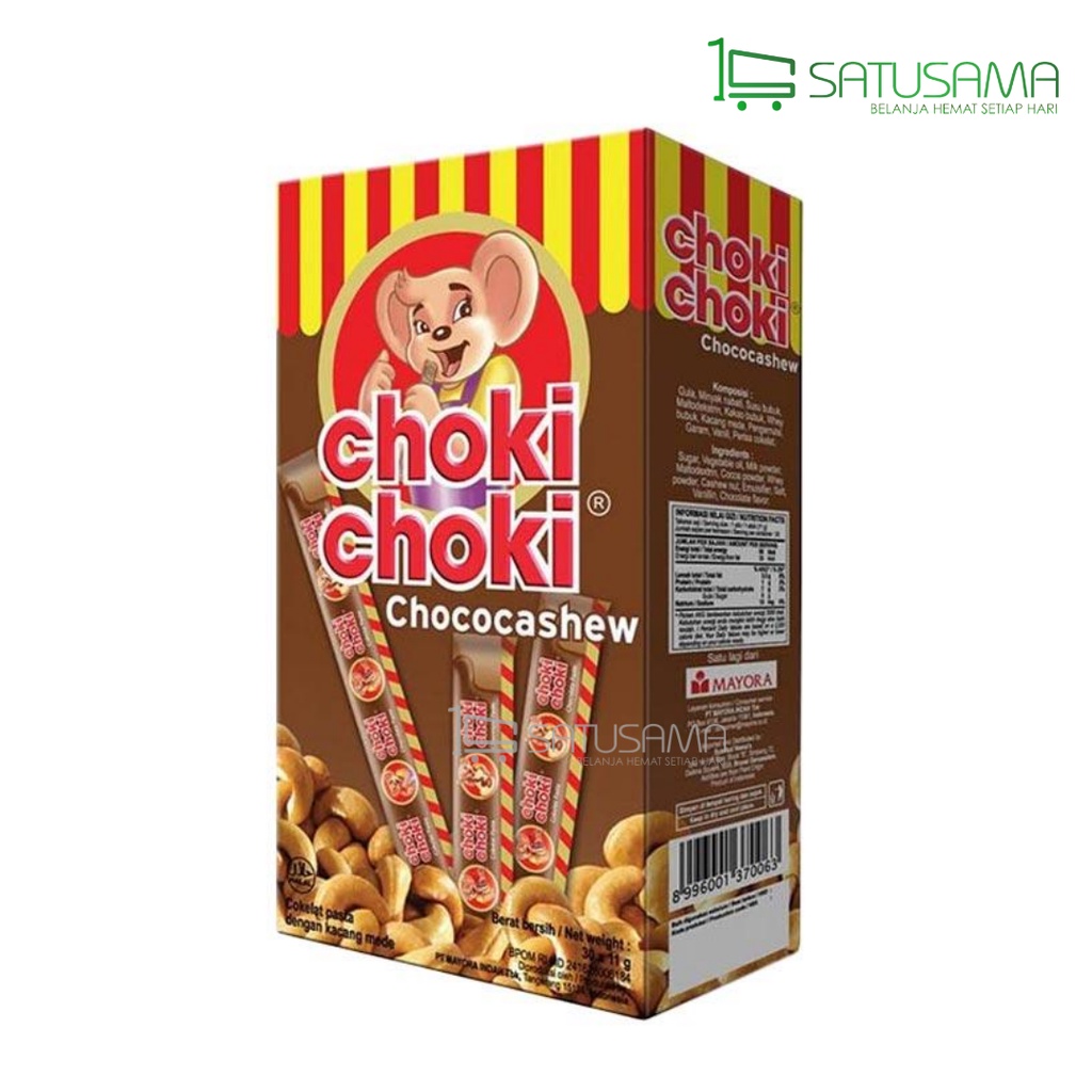 

CHOKI-CHOKI CHOCOCASHEW 20*9 G