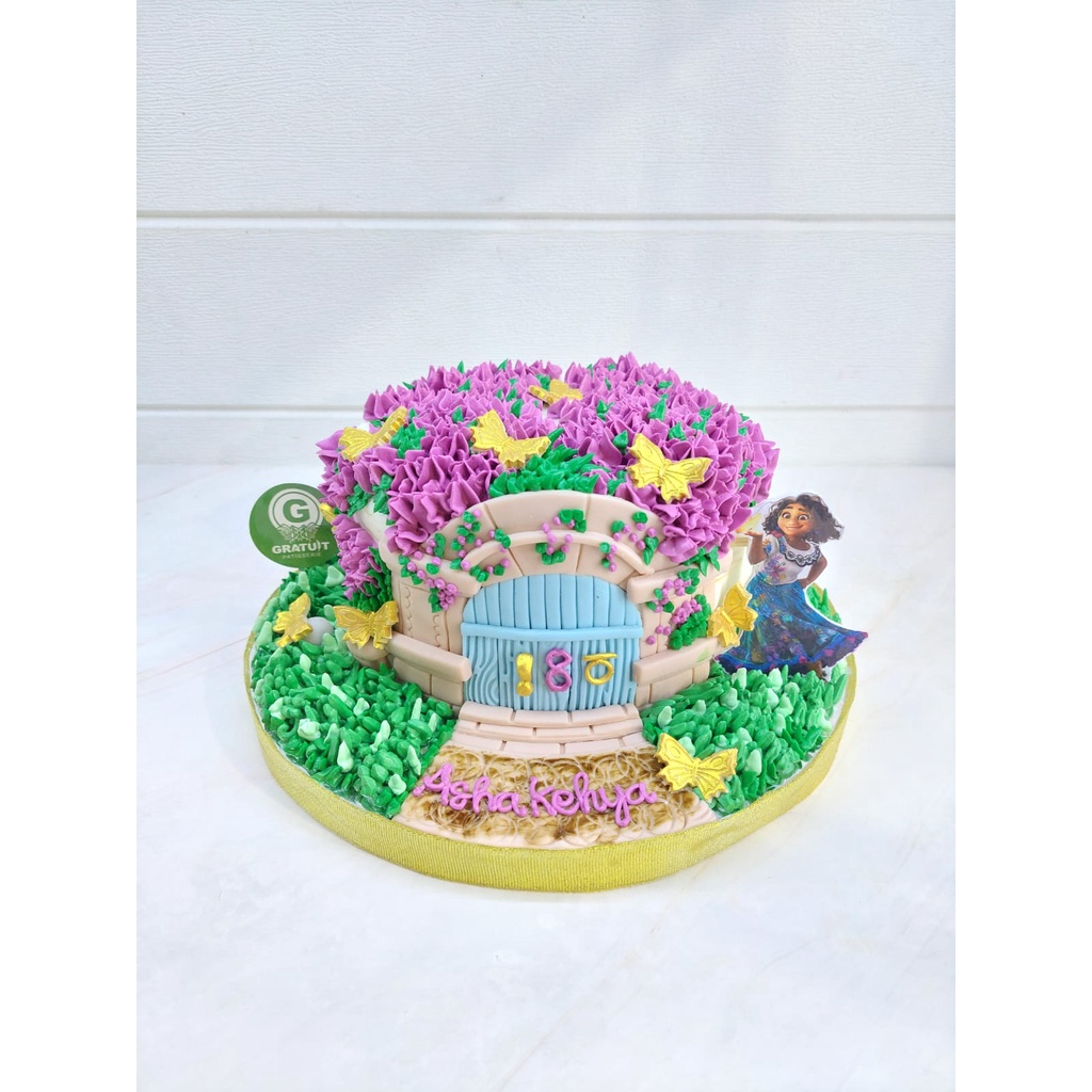 ENCANTO BIRTHDAY CAKE UK 15CM
