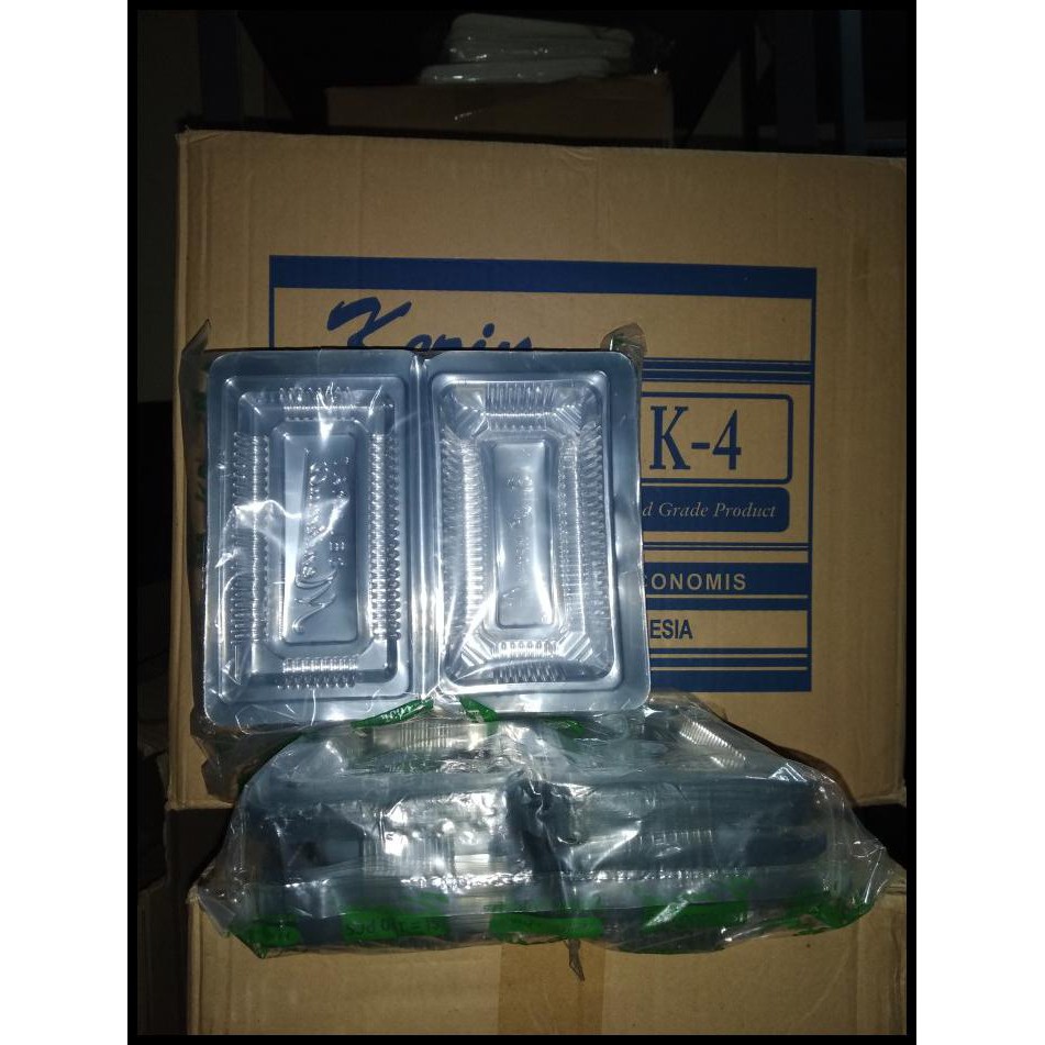 Plastik Mika Kemasan Kue Dan Makanan Ukuran 4 - 4A - Isi 2000 Pcs