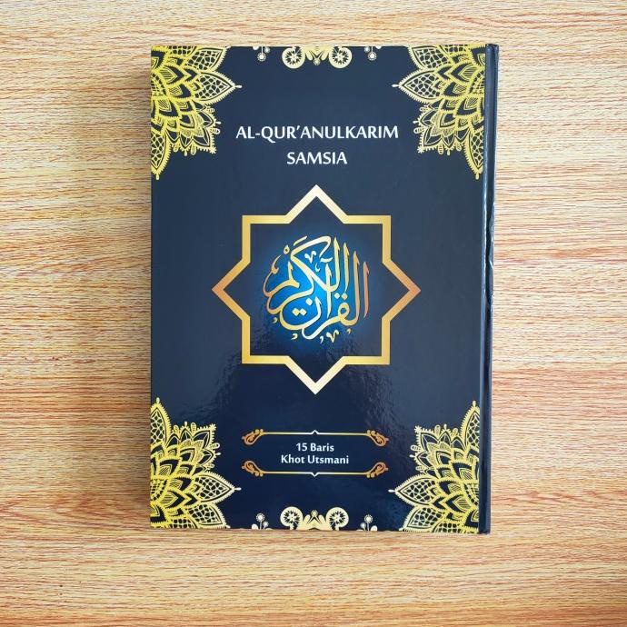 

Al-Quran Samsia Uk A4 HVS Putih 2 Warna Alquran 15 Baris Khot Utsmani Star Seller Termurah