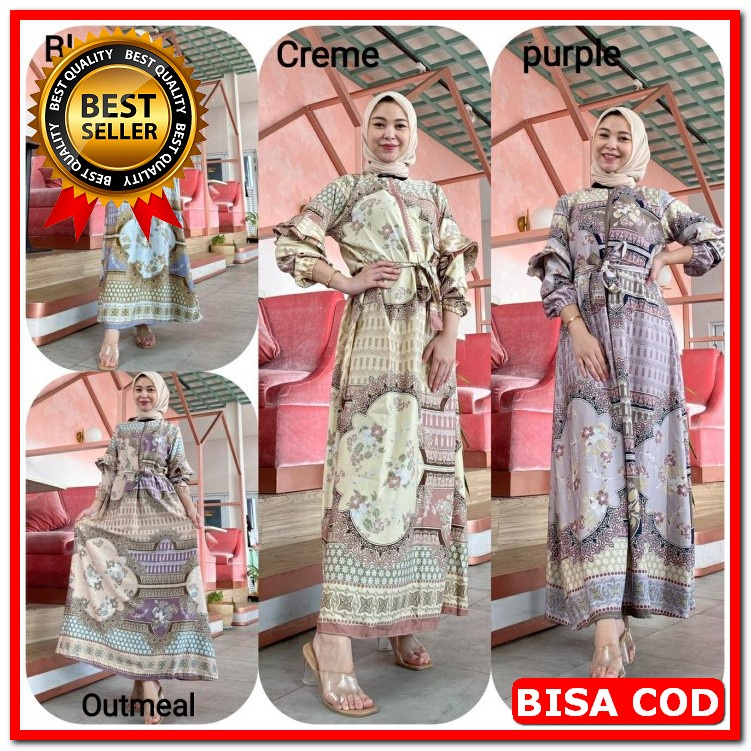 Set Gamis, Set Gamis Premium, Gamis, Sv Syari, Gamis Fauziyah Sv  YB882 Bm- 01207 Anaya Maxi [Gamis