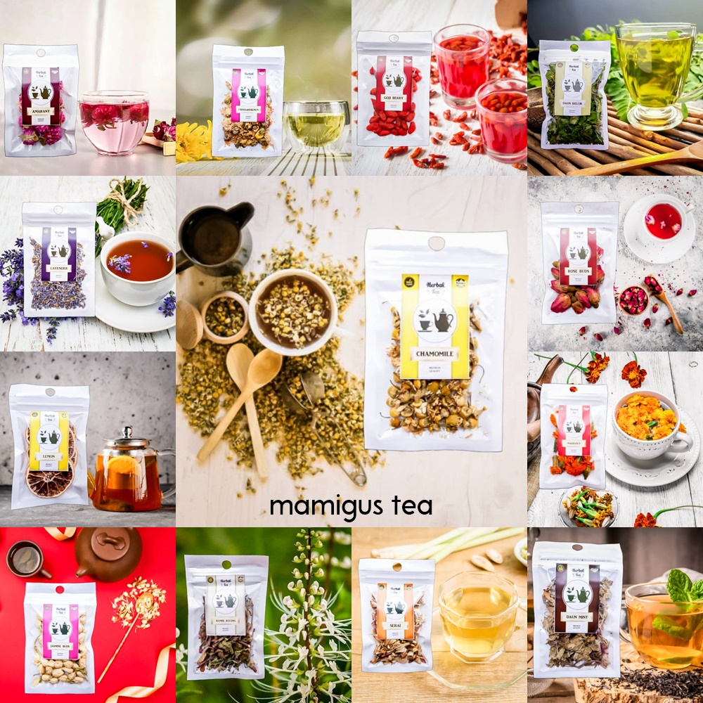

Aneka Teh Tisane Bunga Herbal Alami (Herbal Tea Edition) Premium