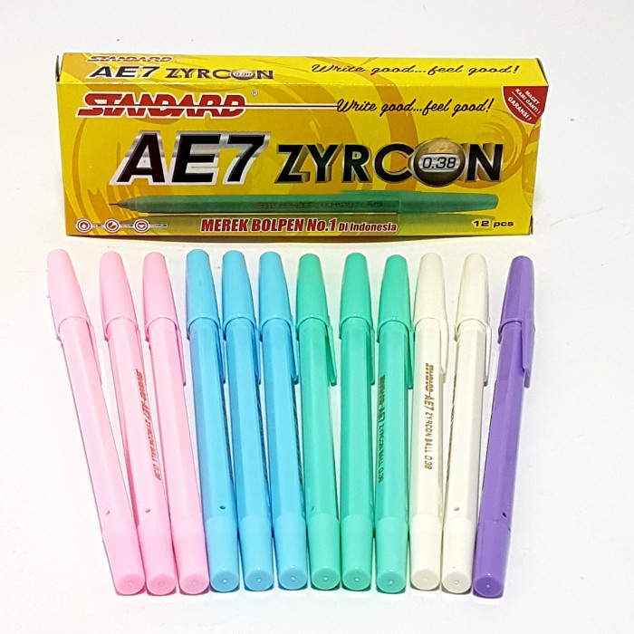 

Dijual Pulpen / Pen Standard Ae7 Zyrcon 0,38 Berkualitas Terbatas