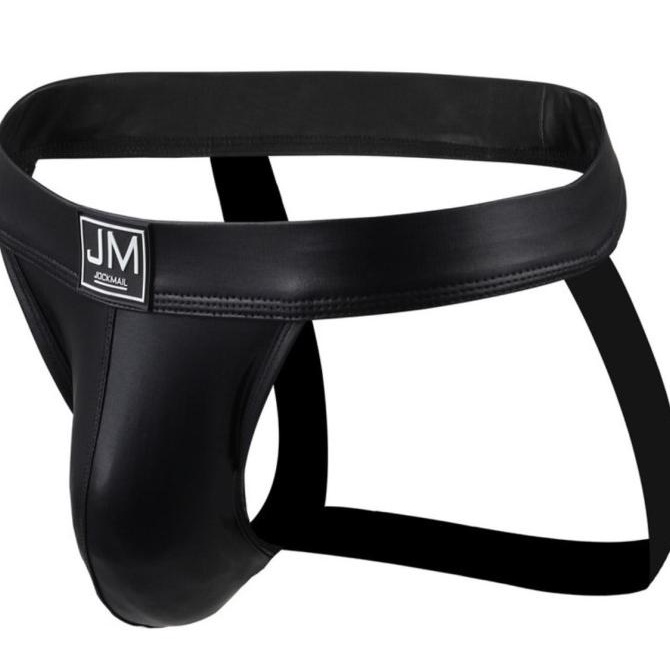 Elsie.Prince - Jockstrap Semi - Leather Like (Faux Leather) - Jockmail - Celana Dalam