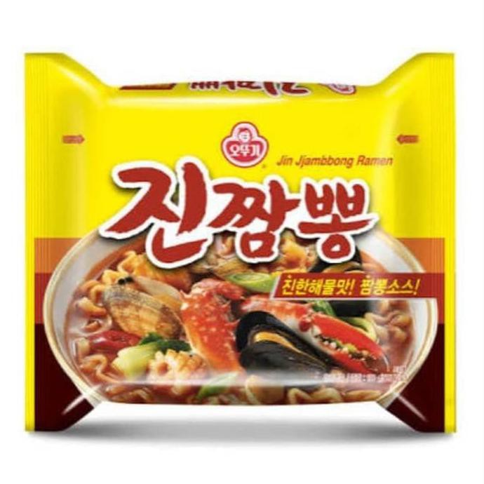 

Terlaris# Ottogi Korea Jin Jjampong Ramyeon Hot Spicy Noodle Mie Kuah Korea Peda