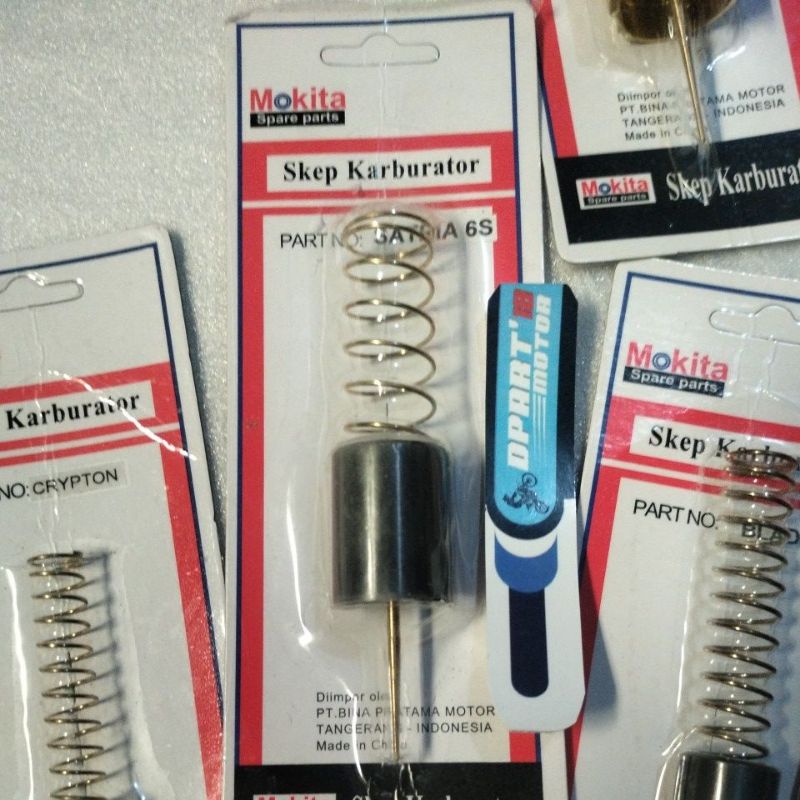 SKEP GAS JARUM SKEP KARBURATOR GRAND SUPRA FIT NEW BLADE GL100 GL-PRO NEOTECH SHOGUN SMASH CRYPTON JUPITER SHOGUN 125 SATRIA 6S KHARISMA-Satria 6speed