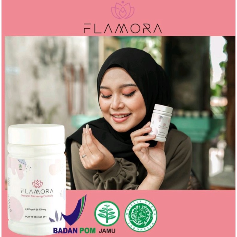 Flamora Slimming Obat Diet Obat Pelangsing BPOM Body Slim Magic Strong, Penurun Berat Badan, Pelangs