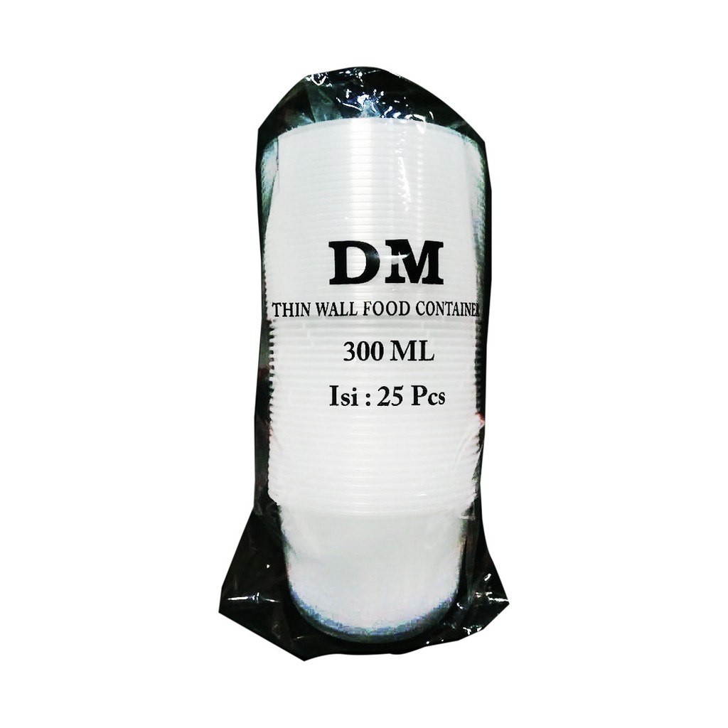 DM Cup 300 ML Cup Plastik Pudding Dessert