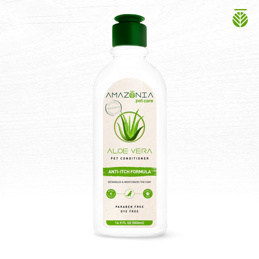 AMAZONIA Pet Care Aloe Vera Conditioner 500ml - Made in Brazil