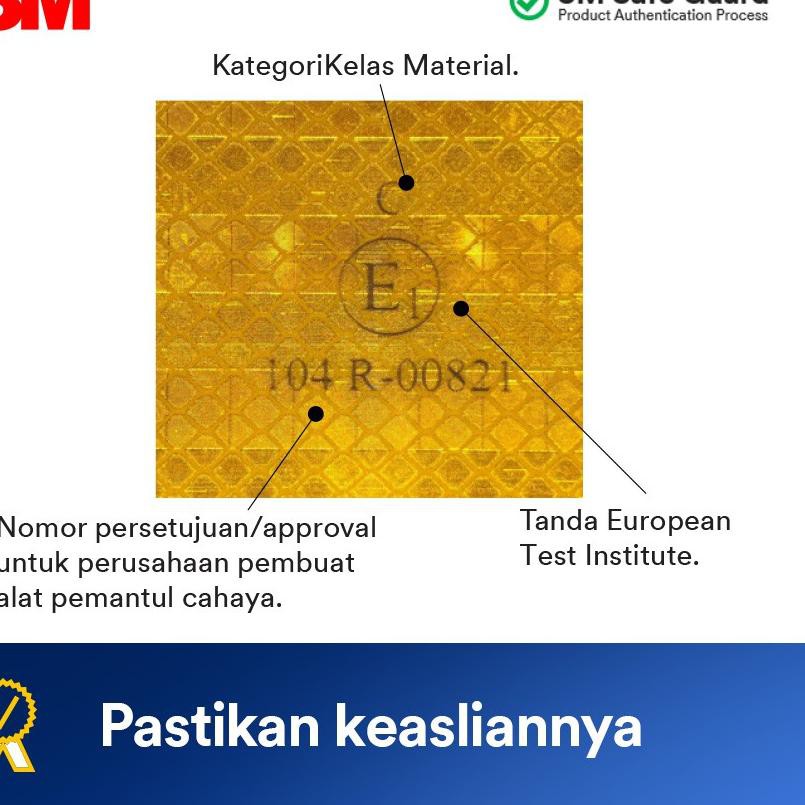 

Menarik 3M™ Diamond Grade™ Conspicuity Stiker Reflektor Strip D94,,