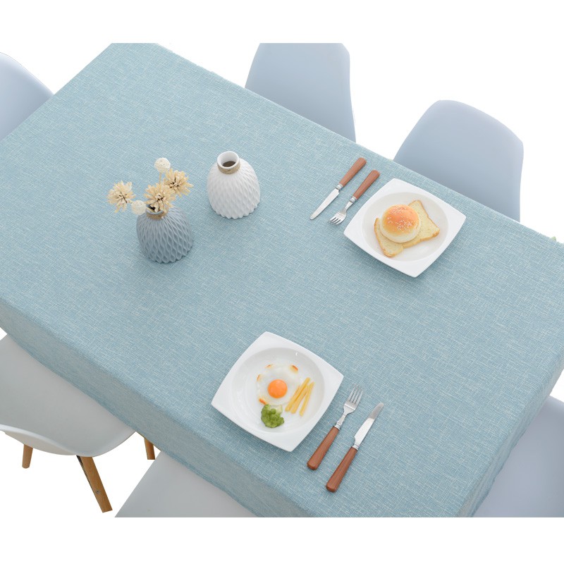 Taplak Meja Nordic Bentuk Persegi Panjang Bahan Katun Taplak Meja Nordic Bentuk Persegi Panjang Bahan Katun