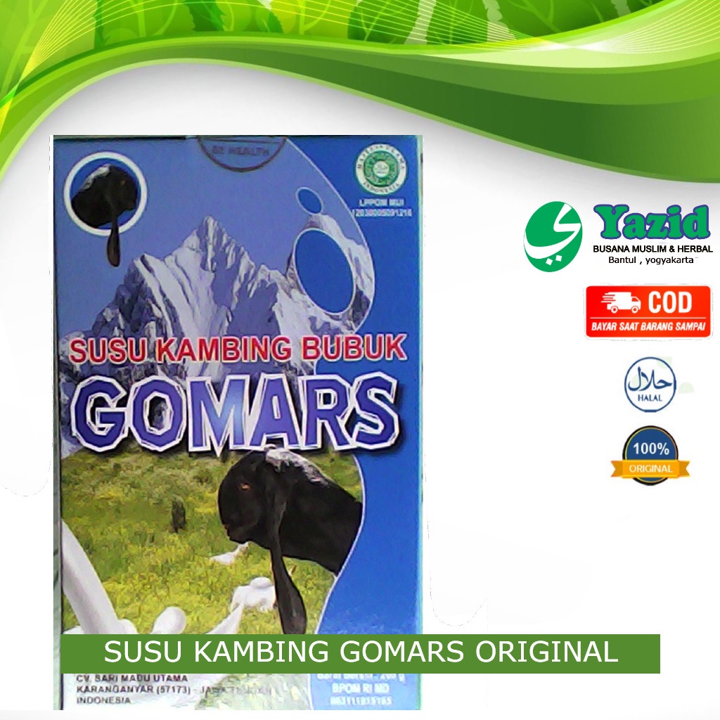

susu kambing etawa GOMARS 200gr Original