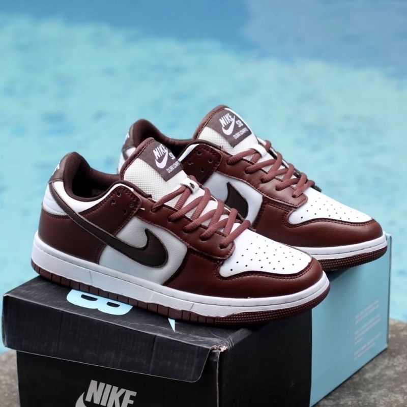 SNEAKERS||SNEAKERS PRIA||SEPATU PRIA||NIKE SB DUNK LOW PRO - TRAIL BROWN