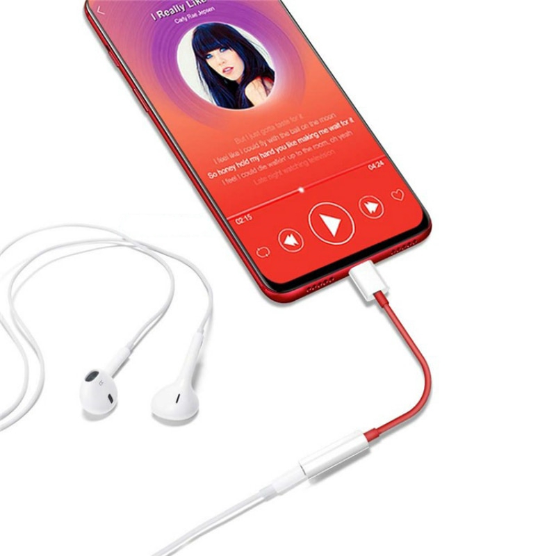 Fit For Oneplus 6t Adaptor Jack Earphone Tipe C Ke 3.5mm AUX Audio untuk One Plus