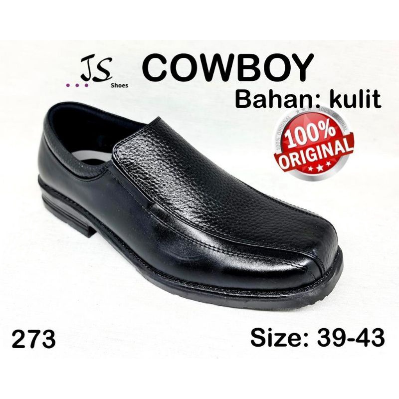 COWBOY 273 - SEPATU FANTOFEL KULIT PRIA DEWASA MERK COWBOY