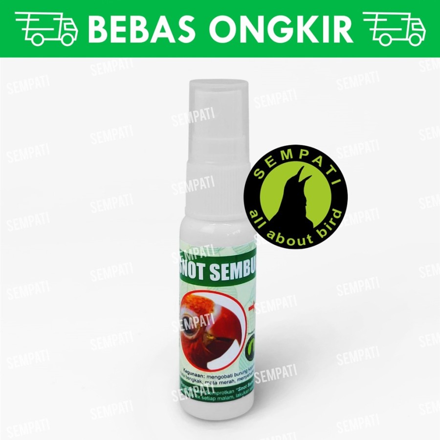 SNOT SEMBUH SEKETIKA SEMPATI OBAT BURUNG SAKIT MATA KATARAK BENGKAK
