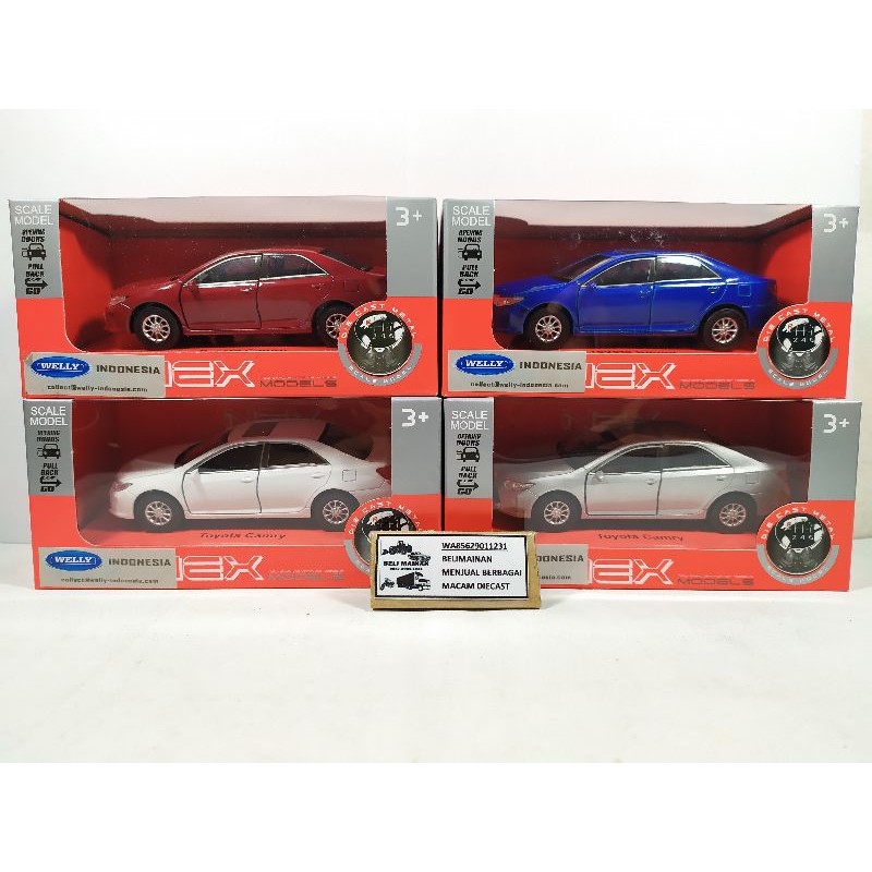 Miniatur Mobil Toyota Camry Diecast Welly Harga Murah