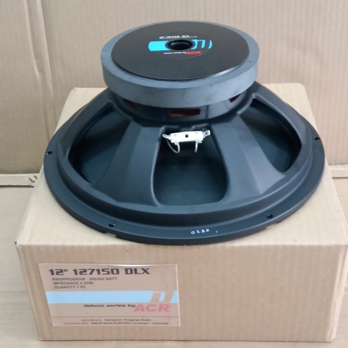 Speaker Subwoofer 12 Inch Acr 127150 Deluxe Series, Ori, 400W, Bass