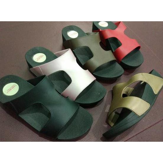 jelly sandal wanita bara bara sendal wedges import 1950evb
