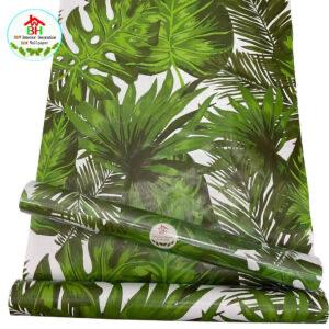 Wallpaper Dinding Daun Keladi / Janda Bolong 10m/ 8.4m x 45cm