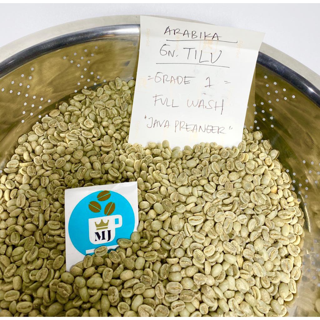 

Biji Kopi Mentah ARABIKA GUNUNG TILU G1 – 1kg - Green Bean