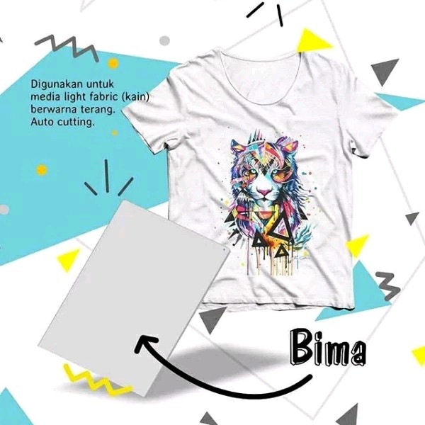 

Vixde Laser Transfer Paper Bima (Auto Cutting) Trial Pack (isi 10 lembar)