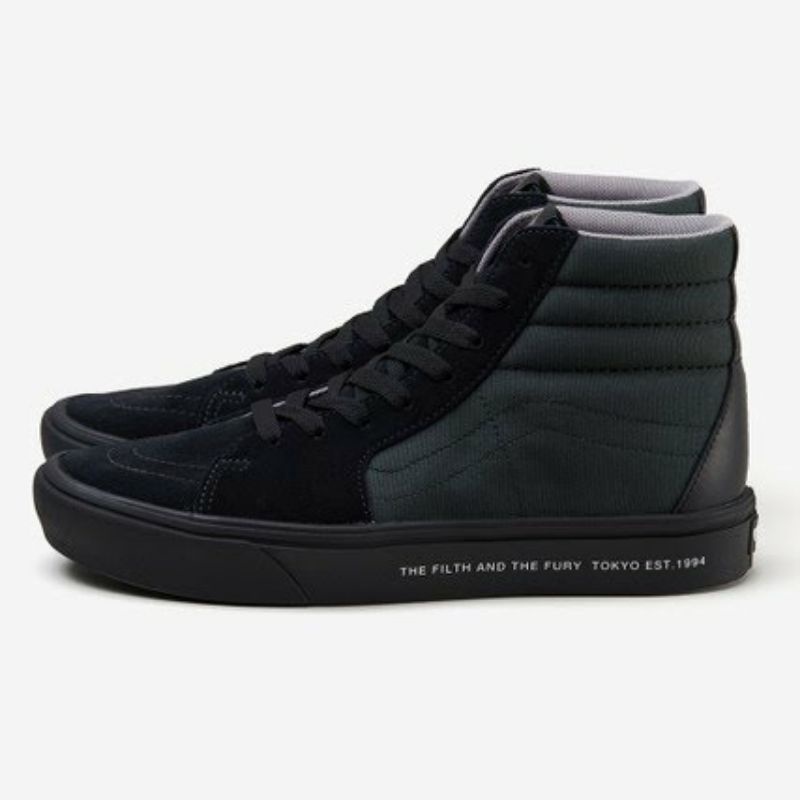 Vans Comfycush Sk8-Hi x Neighborhood NBHD Black Wasabi