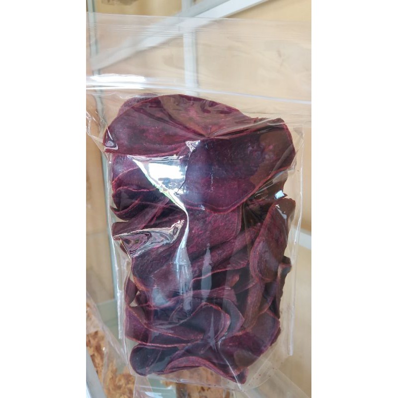 

keripik bijur purple original