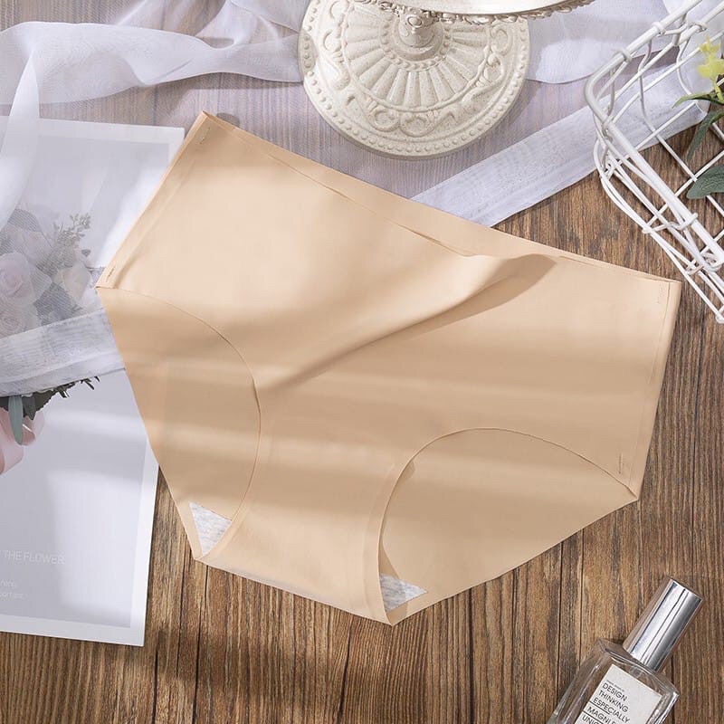 celana dalam seamless tanpa jahitan anti nyeplak fashion sutra cd wanita