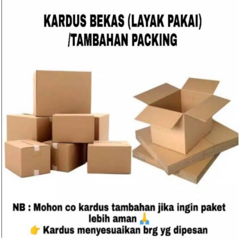 

PACKING KARDUS TAMBAHAN