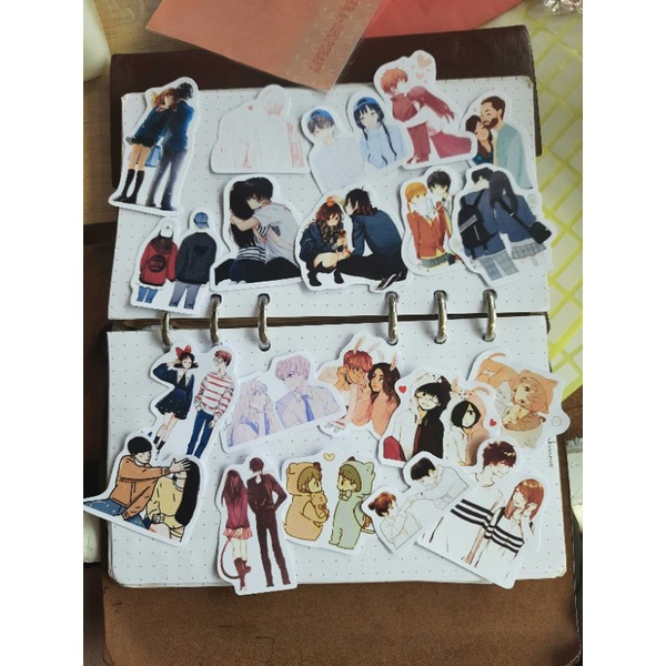 

Stiker murah Couple Goals Love cute diy aesthetic tahan air stiker laptop/handphone/scrapbook/buku jurnal