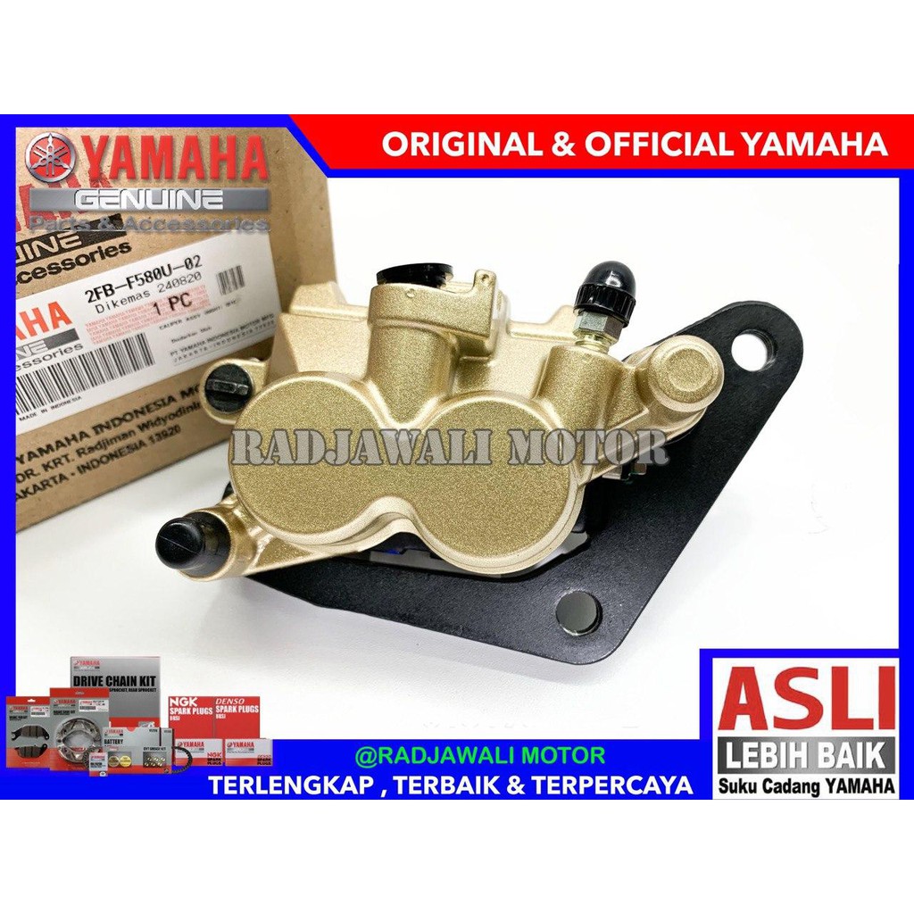 CALIPER KALIPER DEPAN ASSY R15 V2 ASLI ORIGINAL YAMAHA 2FB-F580U-02
