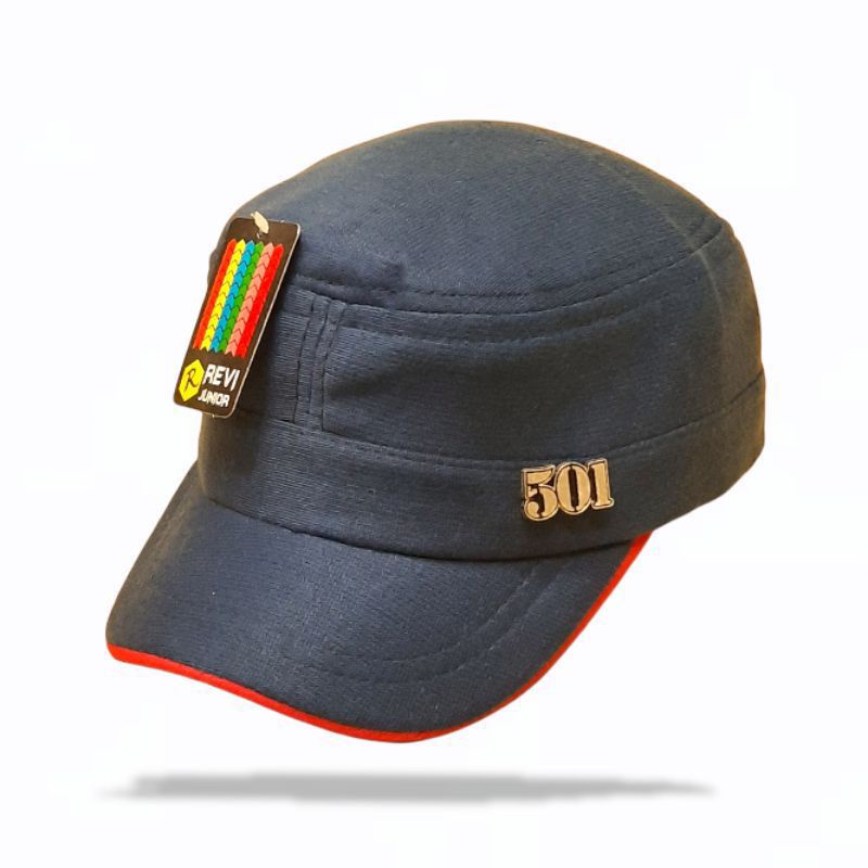 Topi Anak Komando/Levis/Doreng/Jersey/Kanvas/Usia 1-3 Tahun-14