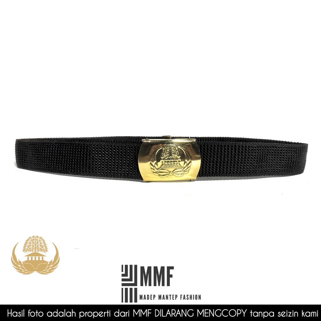 Sabuk KORPRI Kuningan Ikat Pinggang Korpri Sabuk Logo Korpri ASN - Sabuk PDH Korpri
