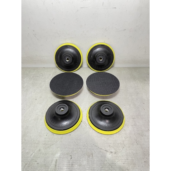 tatakan amplas velcro gerinda tangan / pad gerinda kasar 4 inch maxtech / tatakan pad gerinda kasar 4 inch / pad gerinda kasar bulat / tatakan amplas 4 inch / bantalan amplas tempel gerinda 4 inch / tatakan amplas velcro 4 inch / pad dudukan amplas velcro