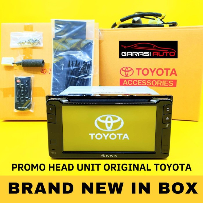 Head Unit Double Din TV Mobil OEM Toyota All New Avanza Rush Terios Berkualitas