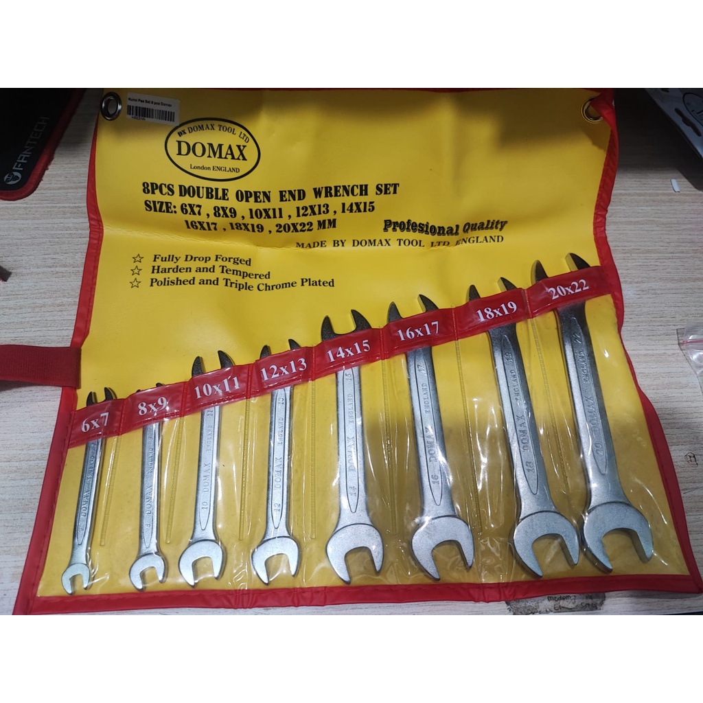 DOMAX KUNCI PAS SET 8 PCS
